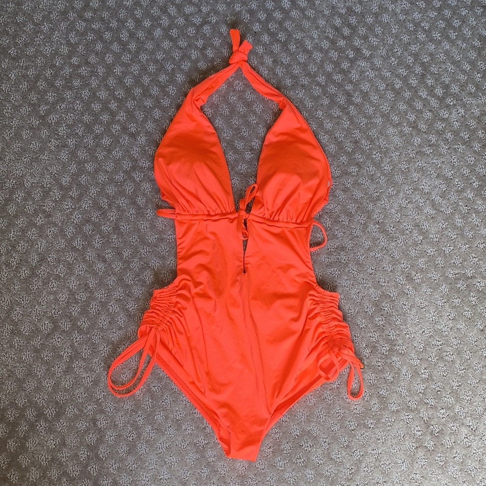 Vitamin A one-piece swimsuit - orange - size 6